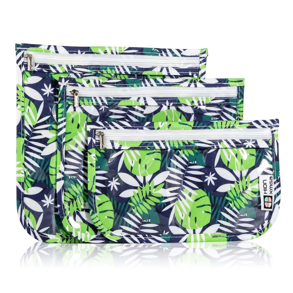 Tsa Approved Toiletry Bag, Set Of 3 Clear Travel Toiletry Bag Quart Size😌